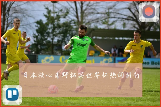 日本核心南野拓实世界杯热词排行