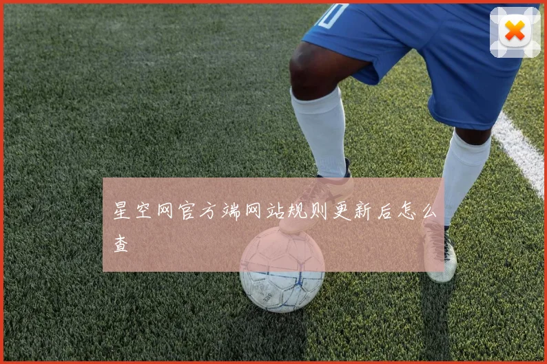 星空网官方端网站规则更新后怎么查